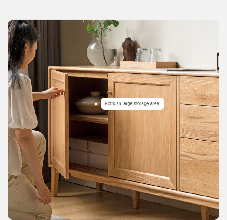 Oak Solid Wood Classic Sideboard