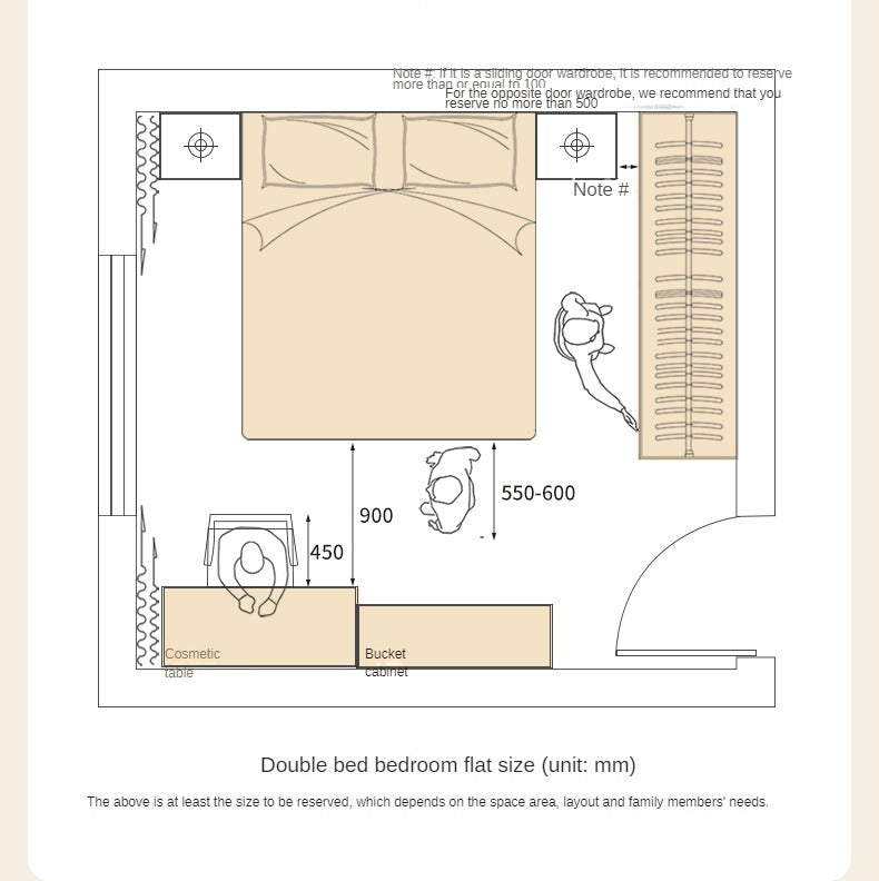 Beech, Oak Solid Wood Soft-Packe, Piano Key Bed