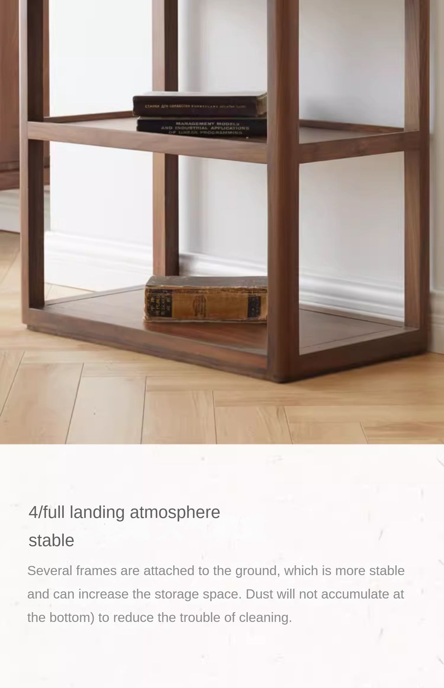 Black Walnut Solid Wood Modern Study Desk