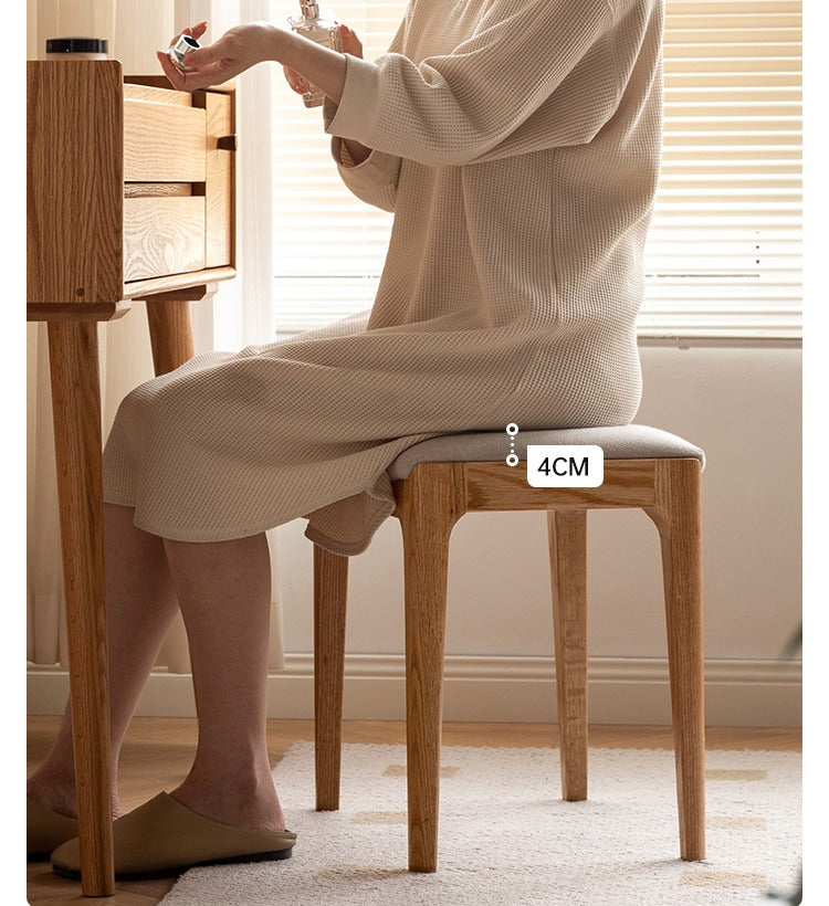 Oak Solid Wood Stool