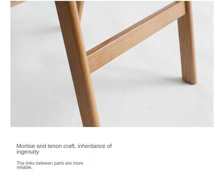 Oak Solid Wood High Feet Stool