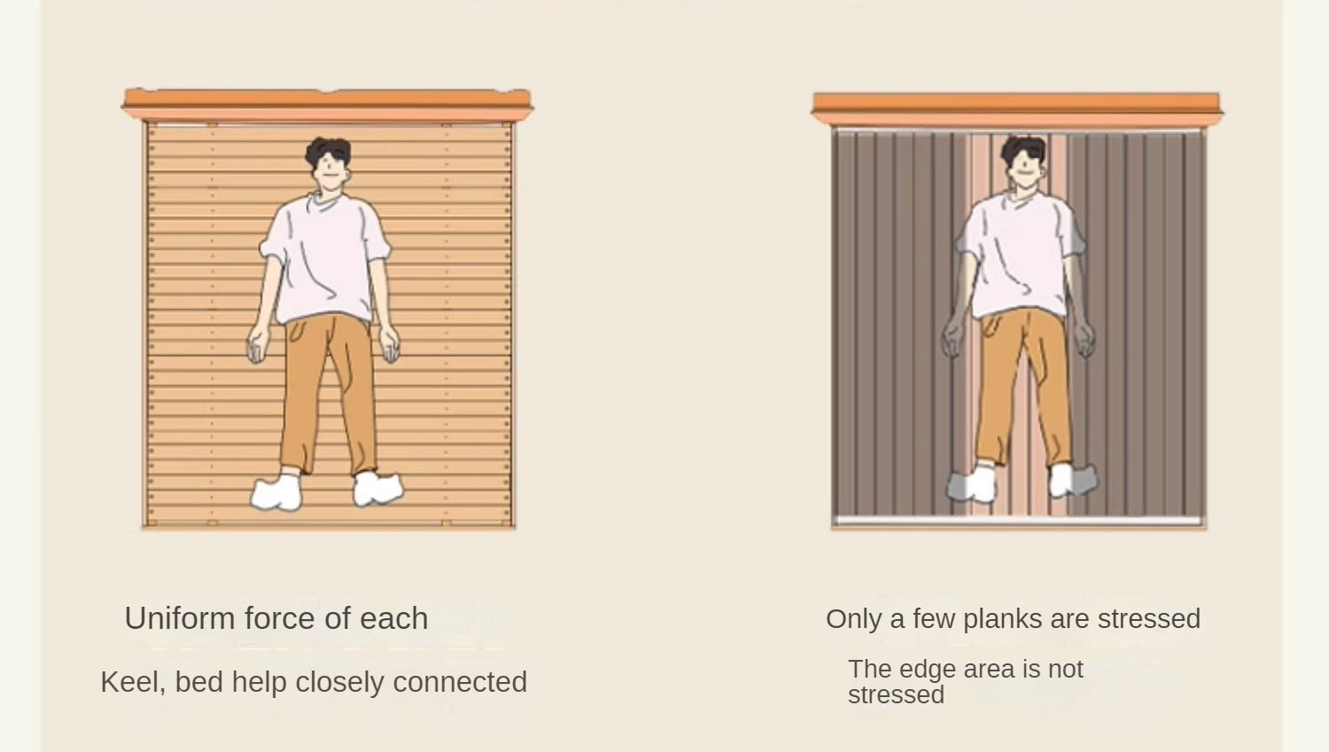 European Beech Solid Wood Bed