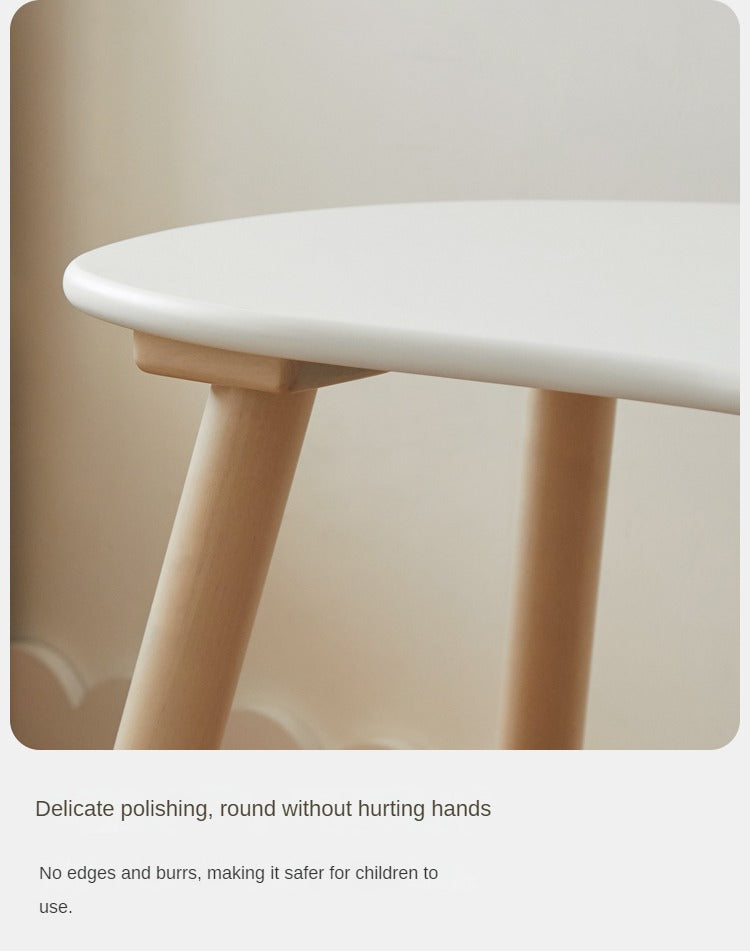 Birch Solid Wood Handmade Children's Study Peanut Table
