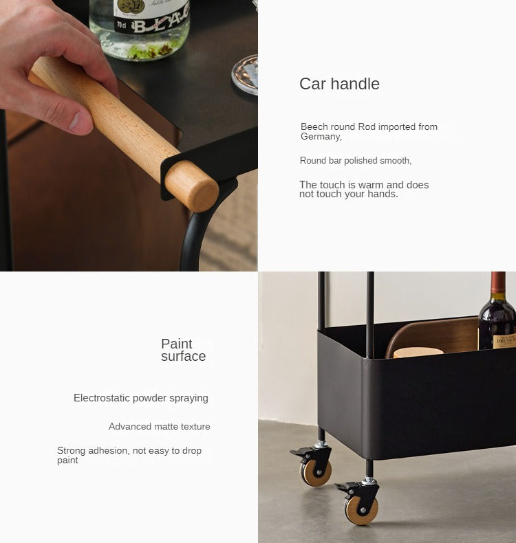 Storage Rack, Movable Small Cart