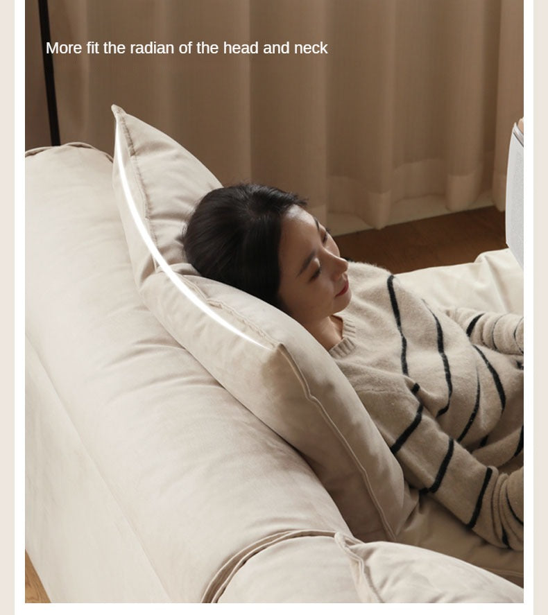 Fabric French Cream Style Modular Sofa.
