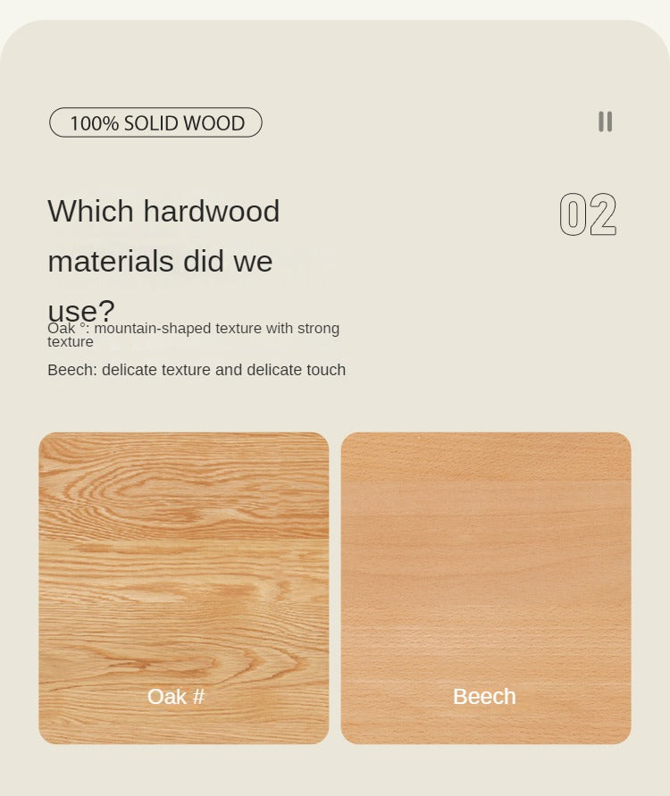 Oak, Beech Solid Wood With Light And Bookshelf Bed