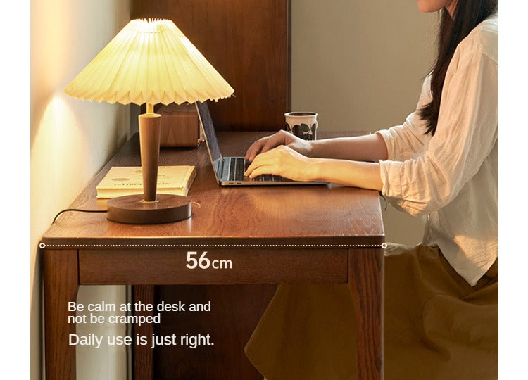 Oak, Beech Solid Wood Walnut Color Office Desk