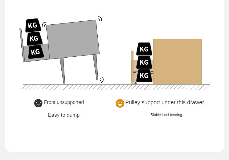 Black Walnut, Oak Solid Wood TV Cabinet LED Light Floor Cabinet.