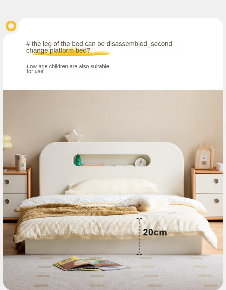 Poplar solid wood with LED light<