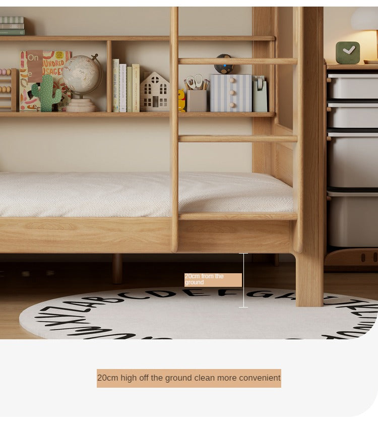 Beech, Rubberwood solid wood Bunk Bed.