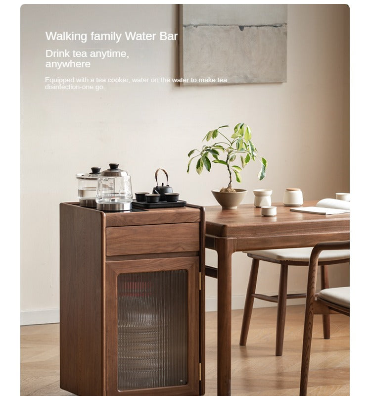 Black Walnut Solid Wood Tea Table