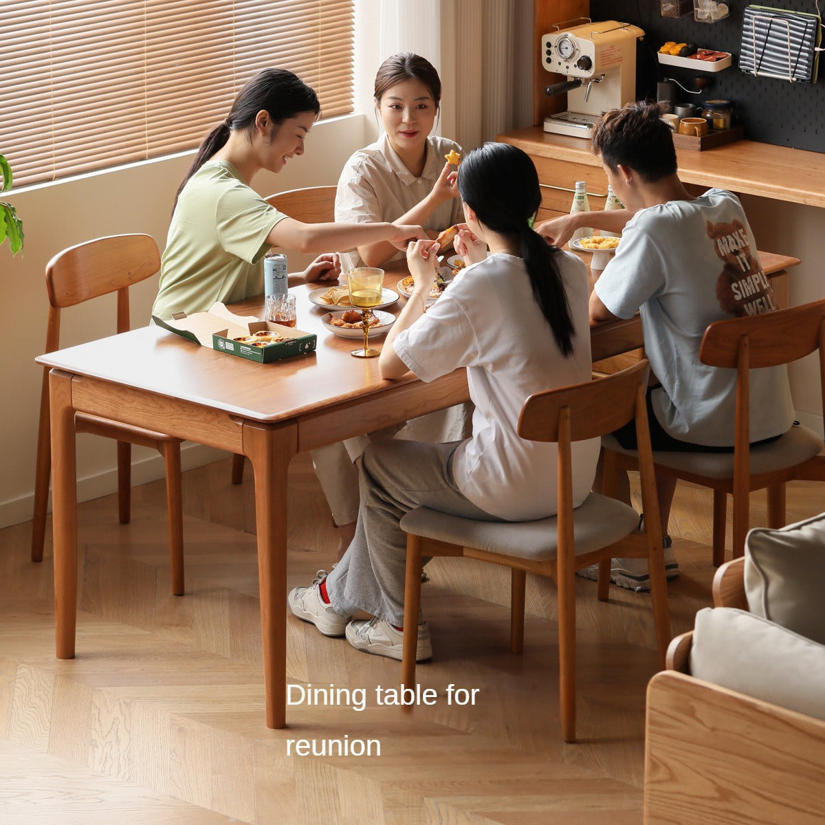 Cherry Solid Wood Large Office Table