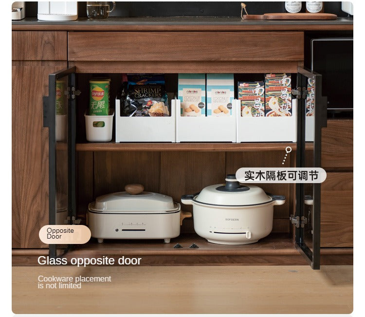 Sideboard, Buffet cabinet black walnut"+