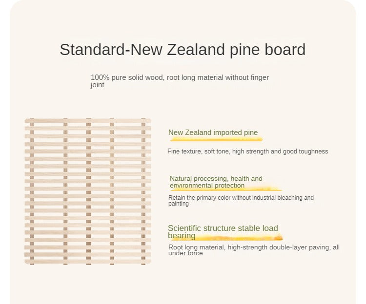 Beech Solid Wood Children's Bed<