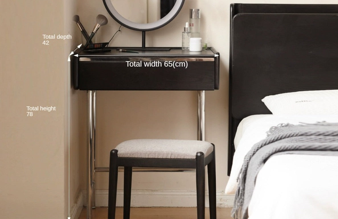 Oak Solid Wood Telescopic Dressing Table.