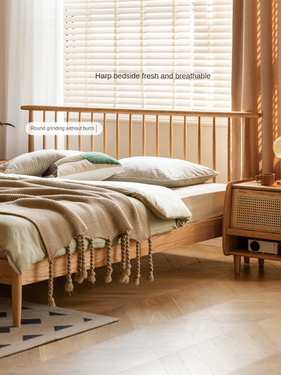Oak, Beech Solid Wood Windsor Bed