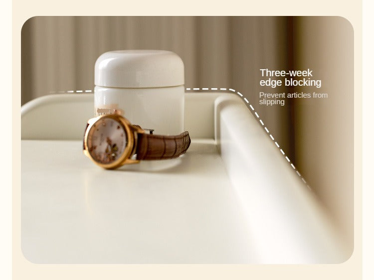 Solid RubberWood Cream Style Vanity Table.