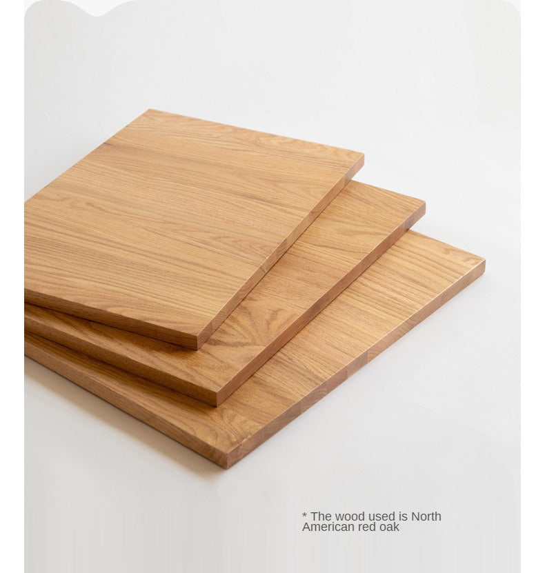 Oak Solid Wood Rock Plate Coffee Table