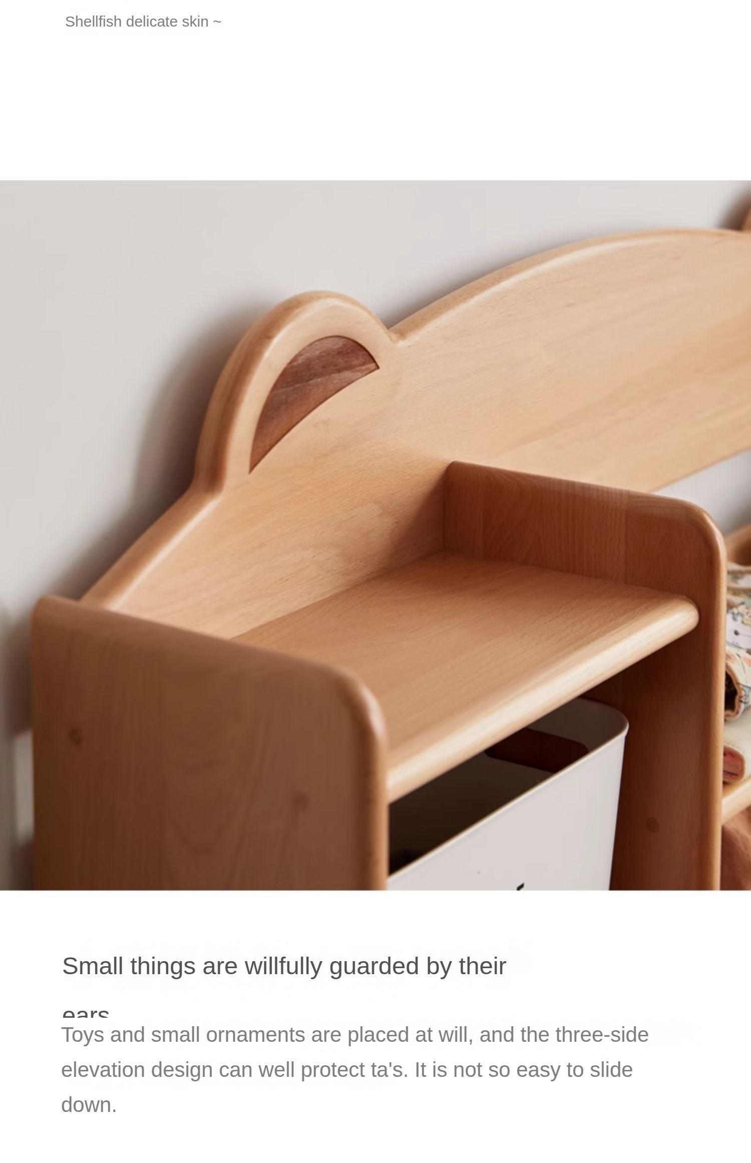 Beech, Oak Solid Wood Children's Study Table