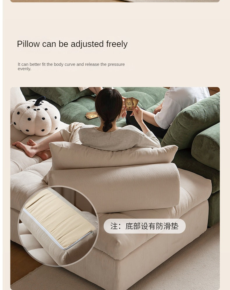 Free Combination Fabric Sofa Modern.