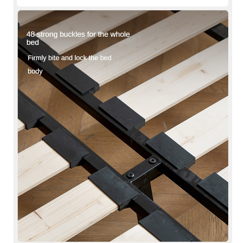 Rubber wood, Oak Solid Wood Suspended Bed