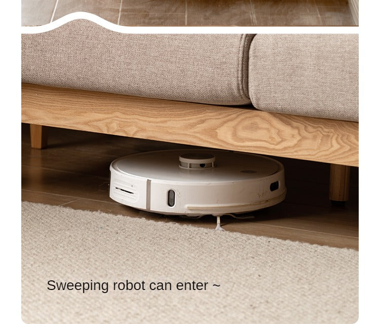 Ash Solid Wood Modern Sofa.