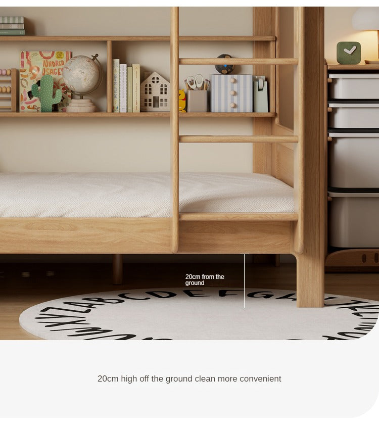 Beech, Rubberwood solid wood Bunk Bed.