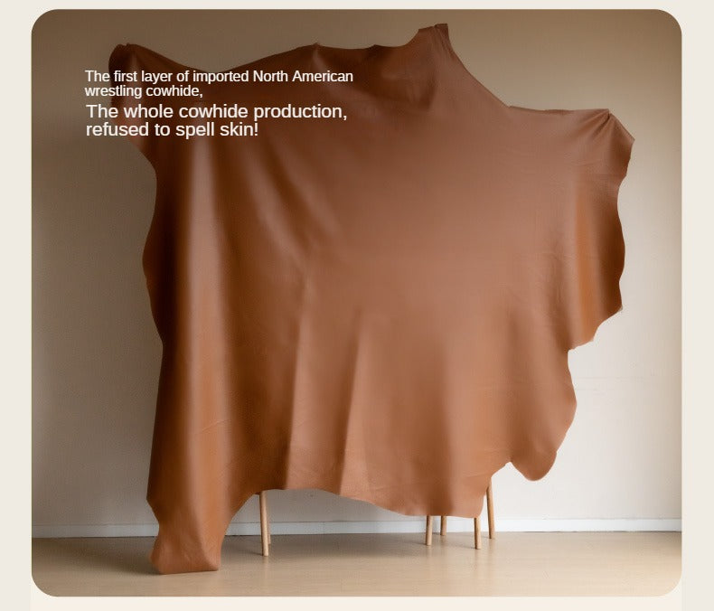 Leather Sofa, Head Layer, Cowhide Electric Sofa.