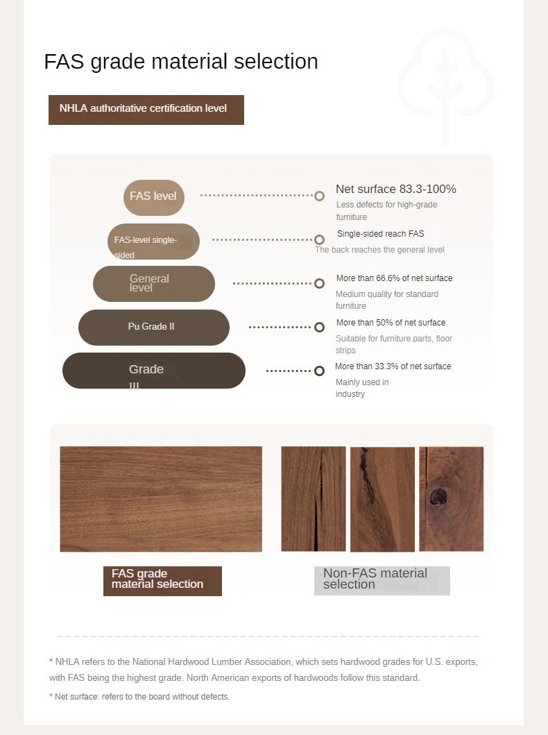 Black Walnut Solid Wood Leather Soft Suspended Bed