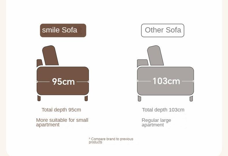 Oak Solid Wood Cream Style Cat Scratching Cloth Sofa,