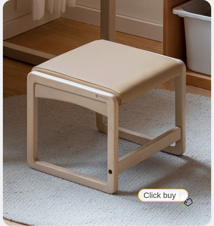 Birch solid wood Children's Handmade Table Writing Desk