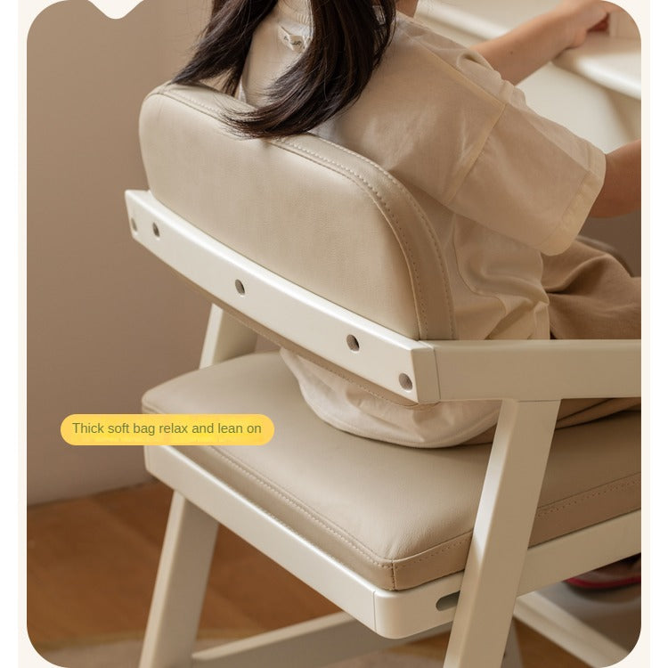 Birch Solid Wood Children's Cream Style Lift Chair.