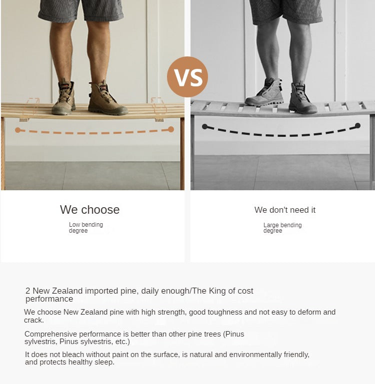 Imitation Cotton and Linen Fabric Bed