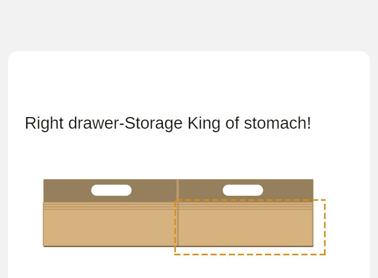 Black Walnut, Oak Solid Wood TV Cabinet LED Light Floor Cabinet.