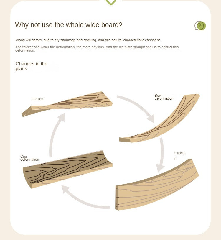 Poplar, Rubberwood Solid Wood Bed Modern Simple Cream Style