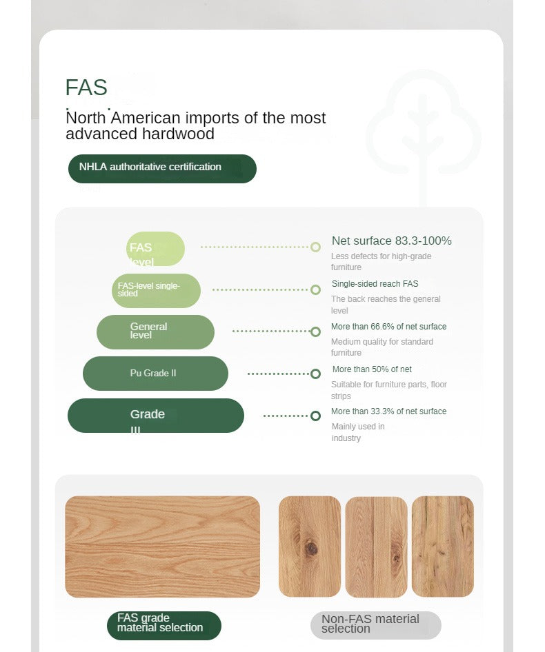 Oak Solid Wood Mobile Storage Rack