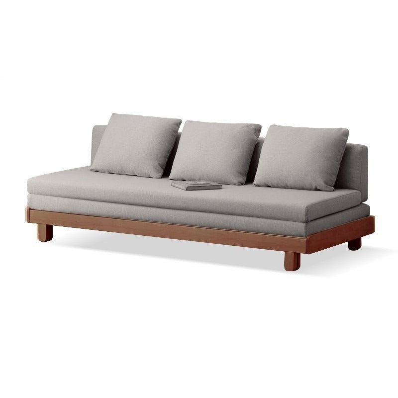 Oak, Beech solid wood sofa bed+