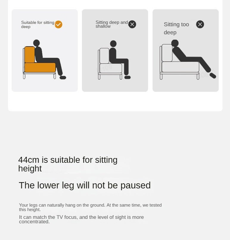 Black Walnut, Solid Sandalwood Fabric Sofa Nordic Dual-purpose Sofa-