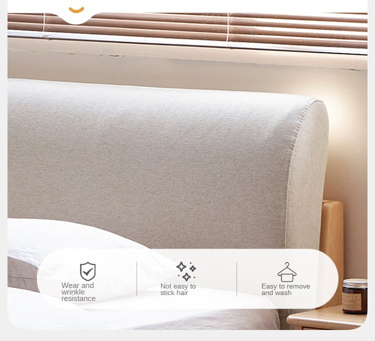 European Beech Solid Wood Soft Bed