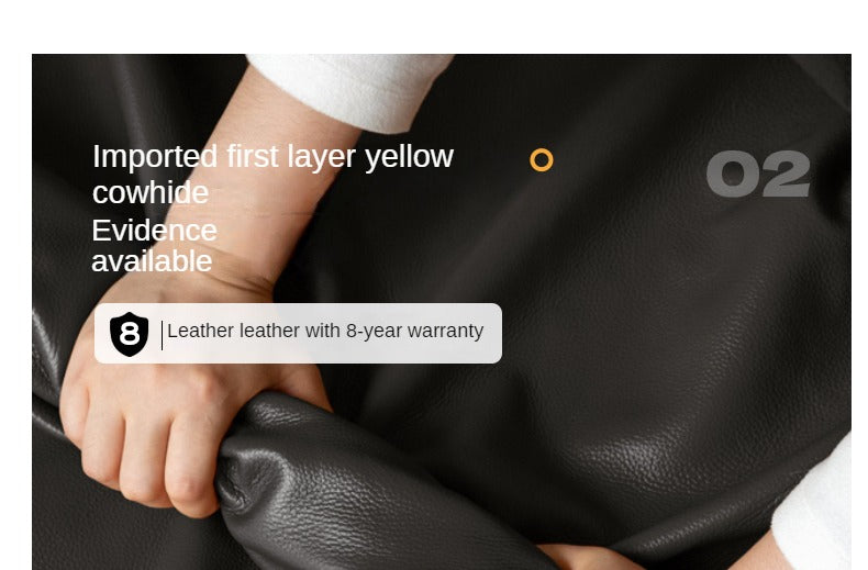 First Layer Of Yellow Cowhide Black Bed