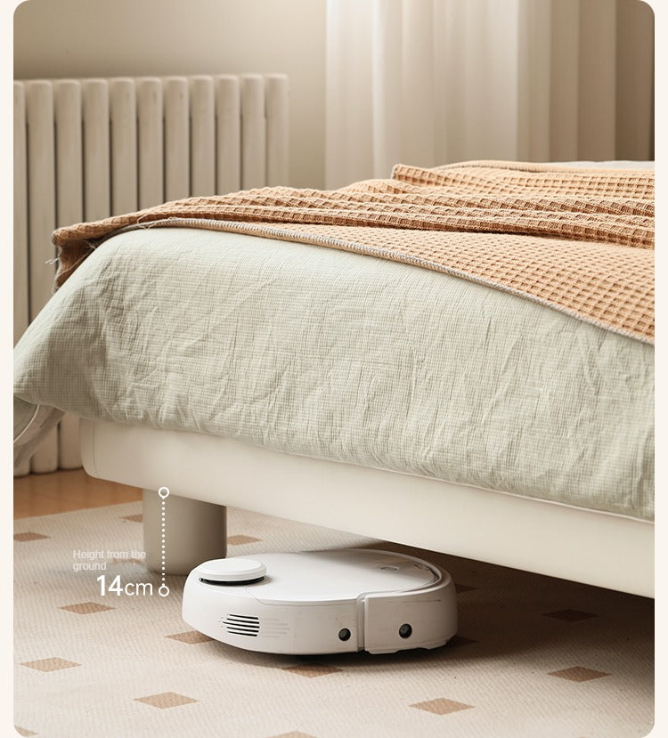 Poplar Solid Wood French Cream Style Bed