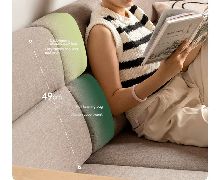 Ash Solid Wood Modern Sofa.