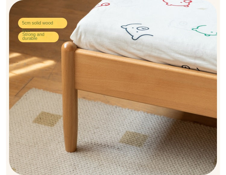 Beech solid wood Children's Soft Bed<