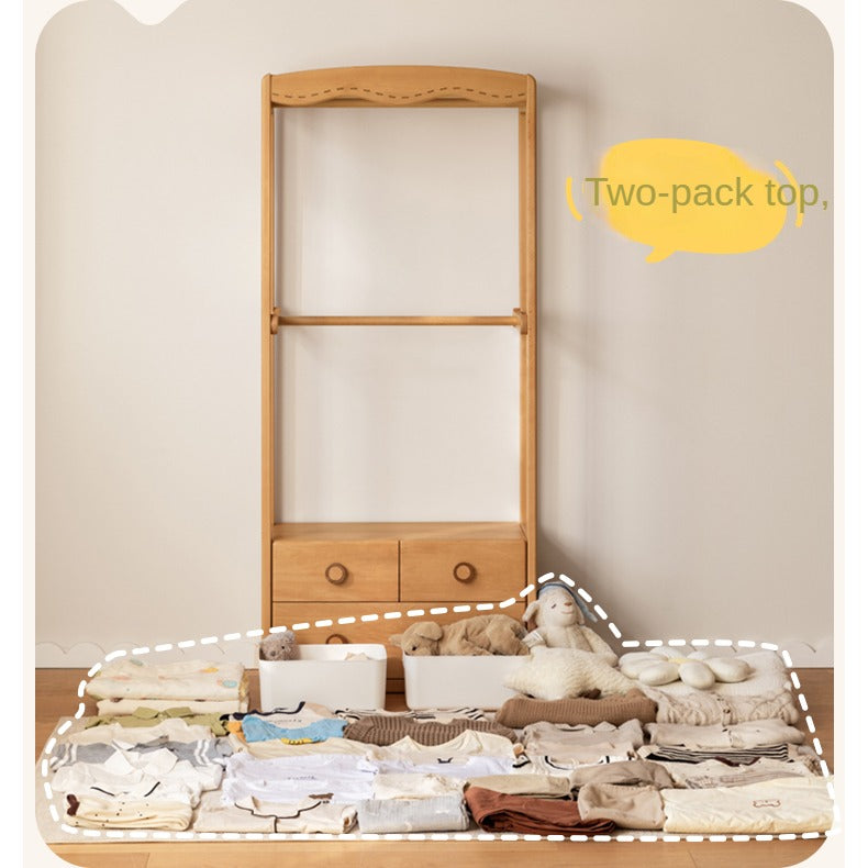 Beech Solid Wood Children's Wardrobe Hanger