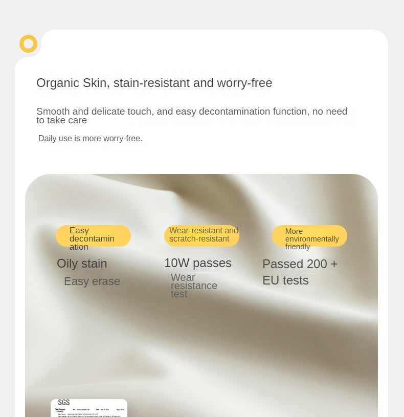 Сream style Organic Leather kid's Cloud Bed<