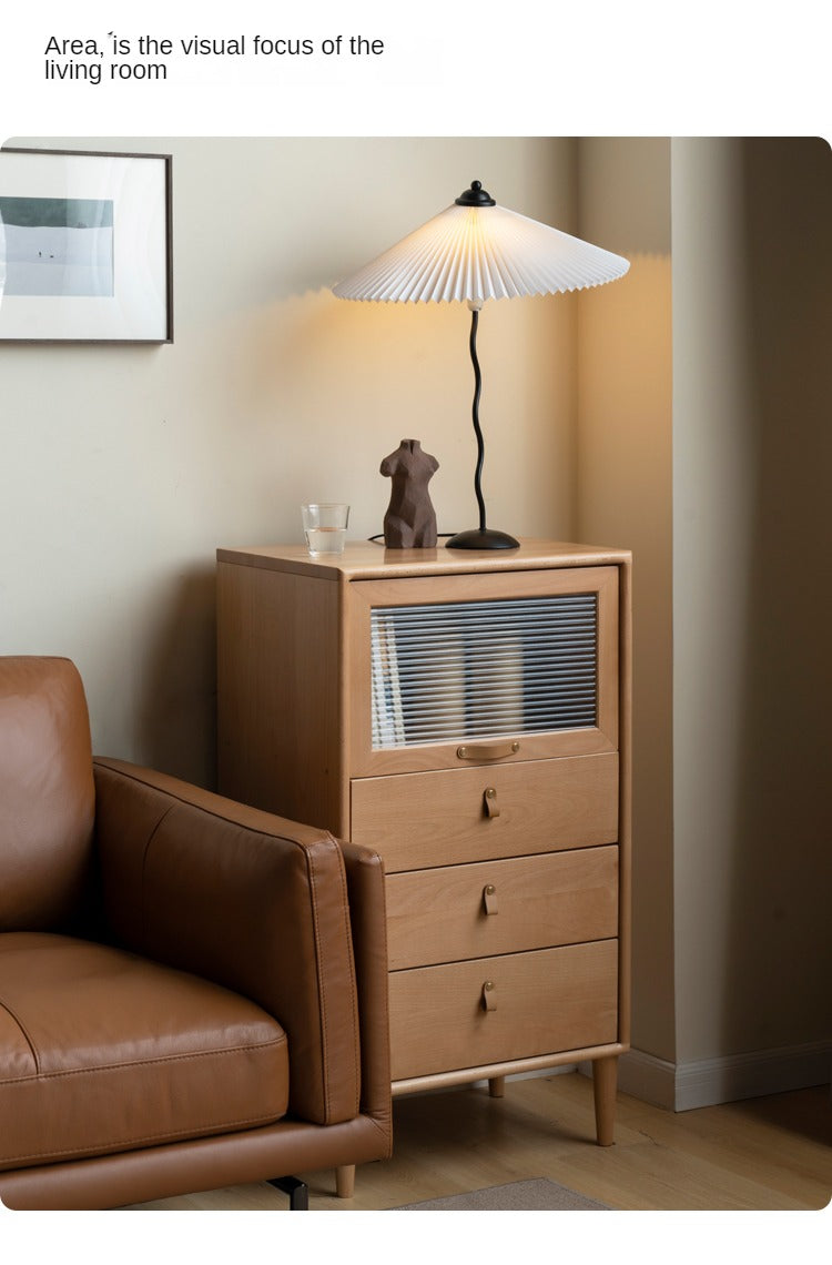 European Beech Chest of Drawers Combination