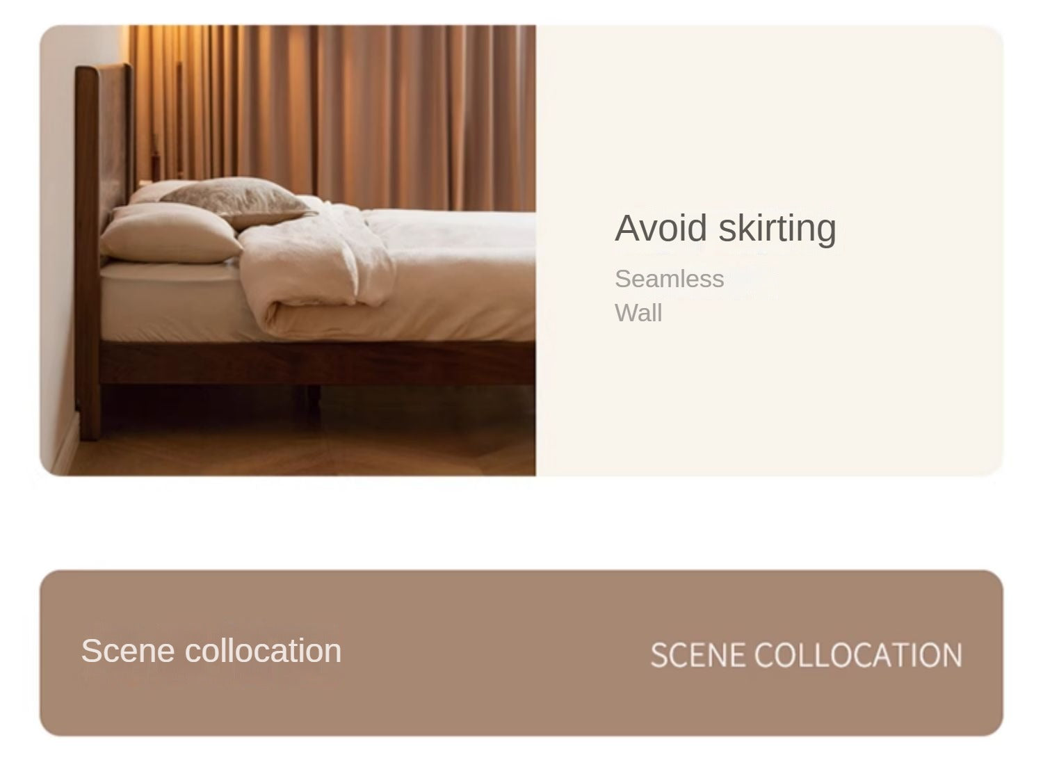 Ash, North American Black Walnut High Head Bed