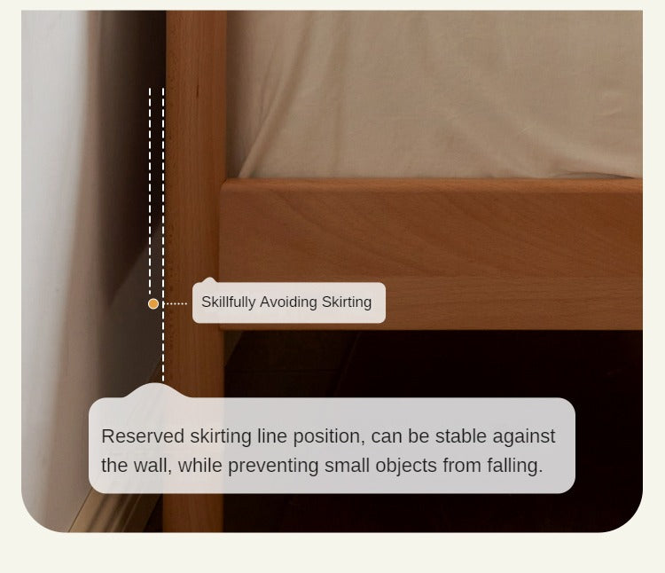 European Beech Solid Wood Bed