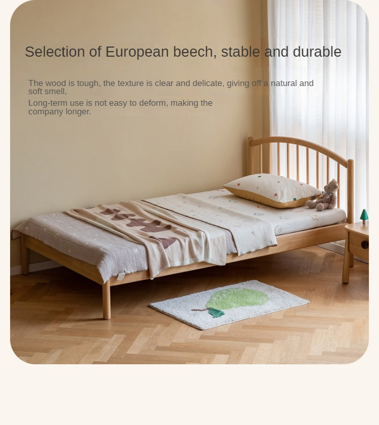 Beech Solid Wood Children's Bed<