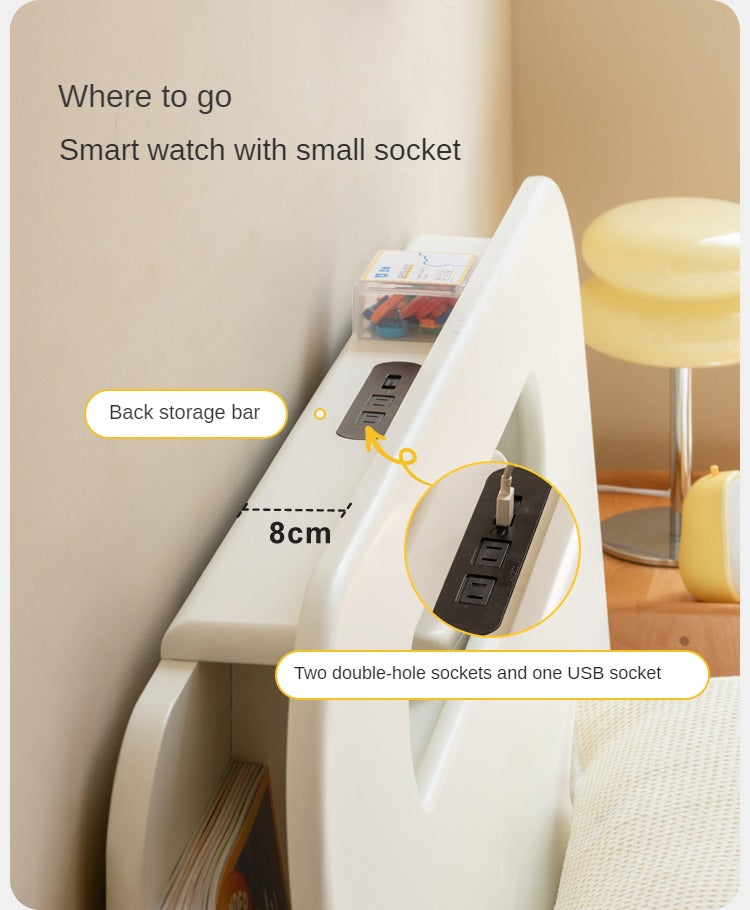 Poplar solid wood with LED light<